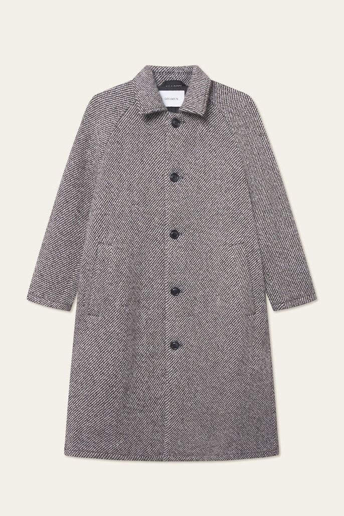 Michael Twill Wool Coat