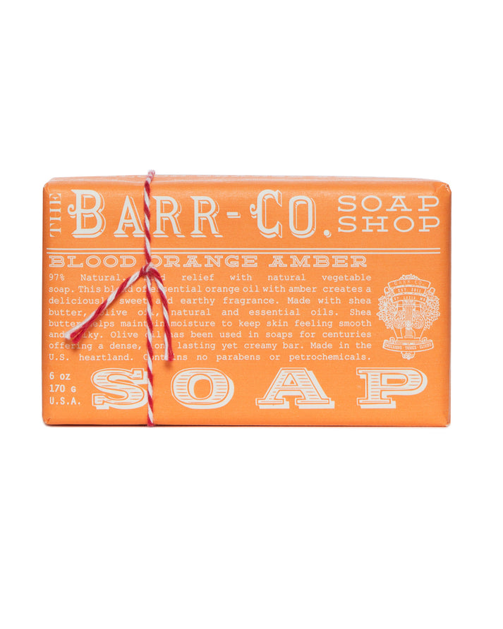 Bood Orange Amber Bar Soap, 6oz