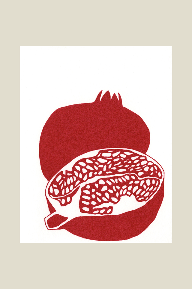 Pomegranate Card