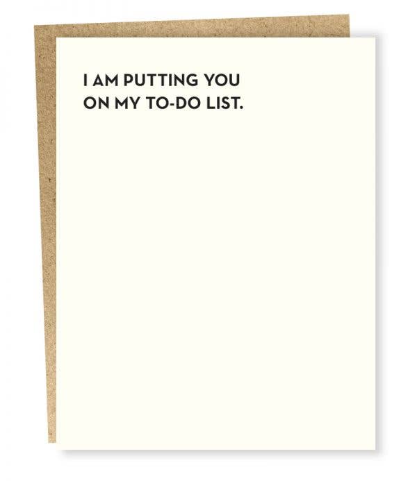 #110: To-Do List Card