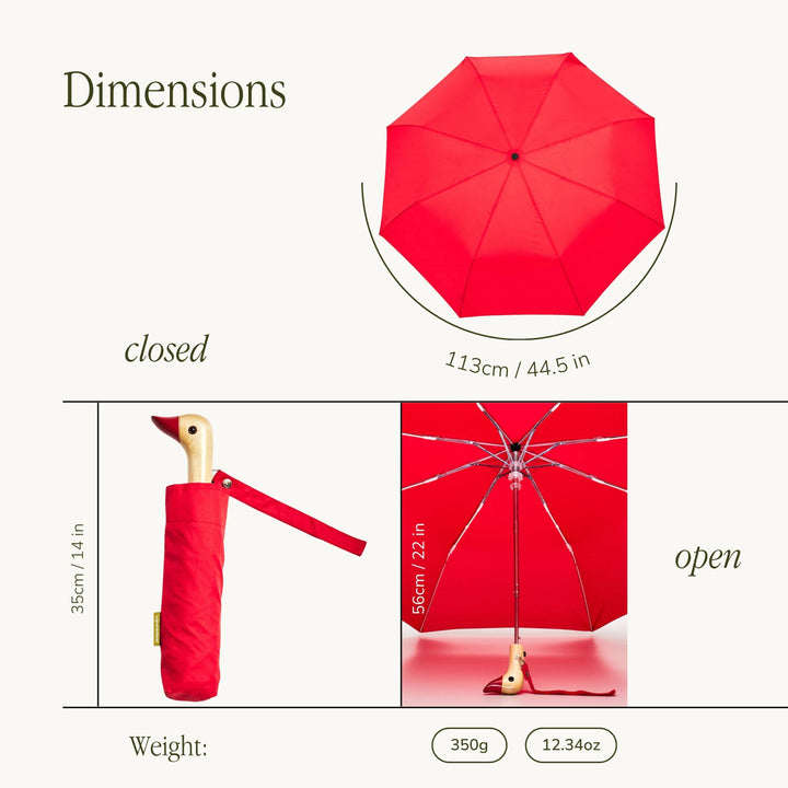 Original Duckhead Umbrella | Red