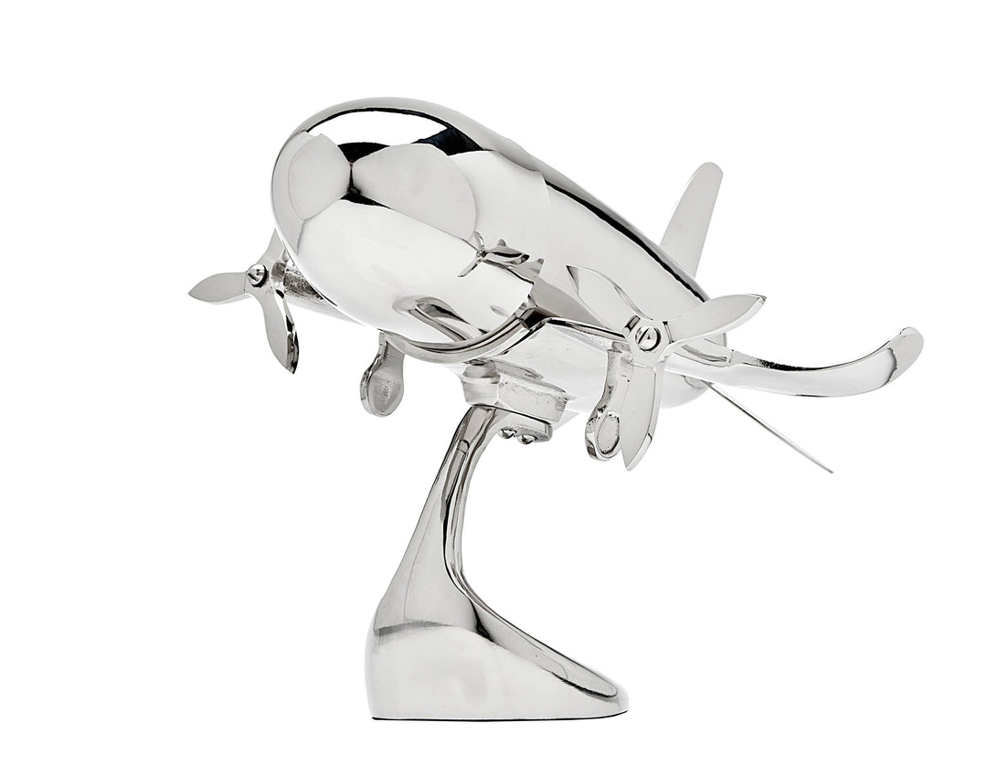 Airplane Cocktail Shaker On Stand