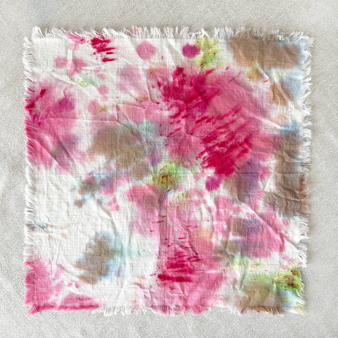 Cherry Blossoms Hand-dyed Napkins