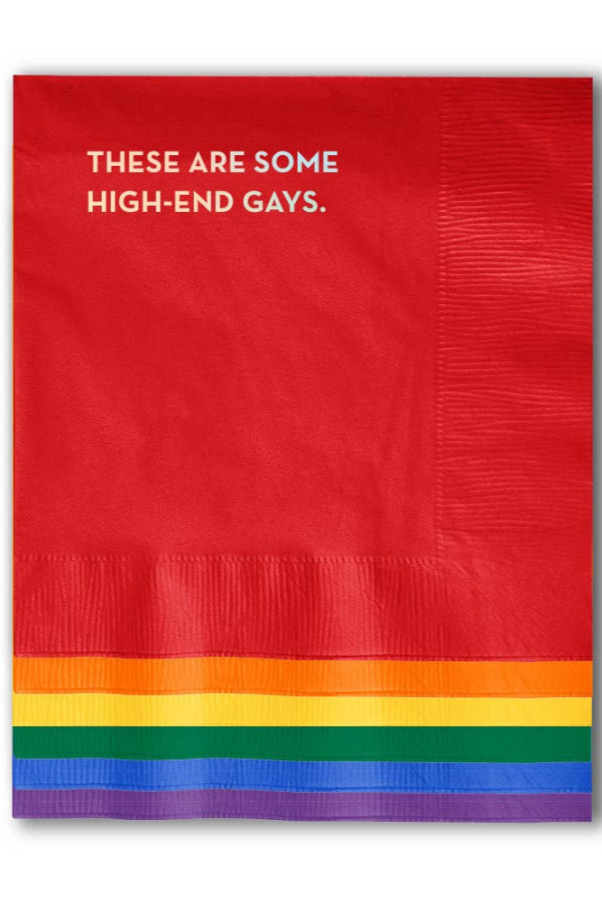 "High-end" Pride Napkins