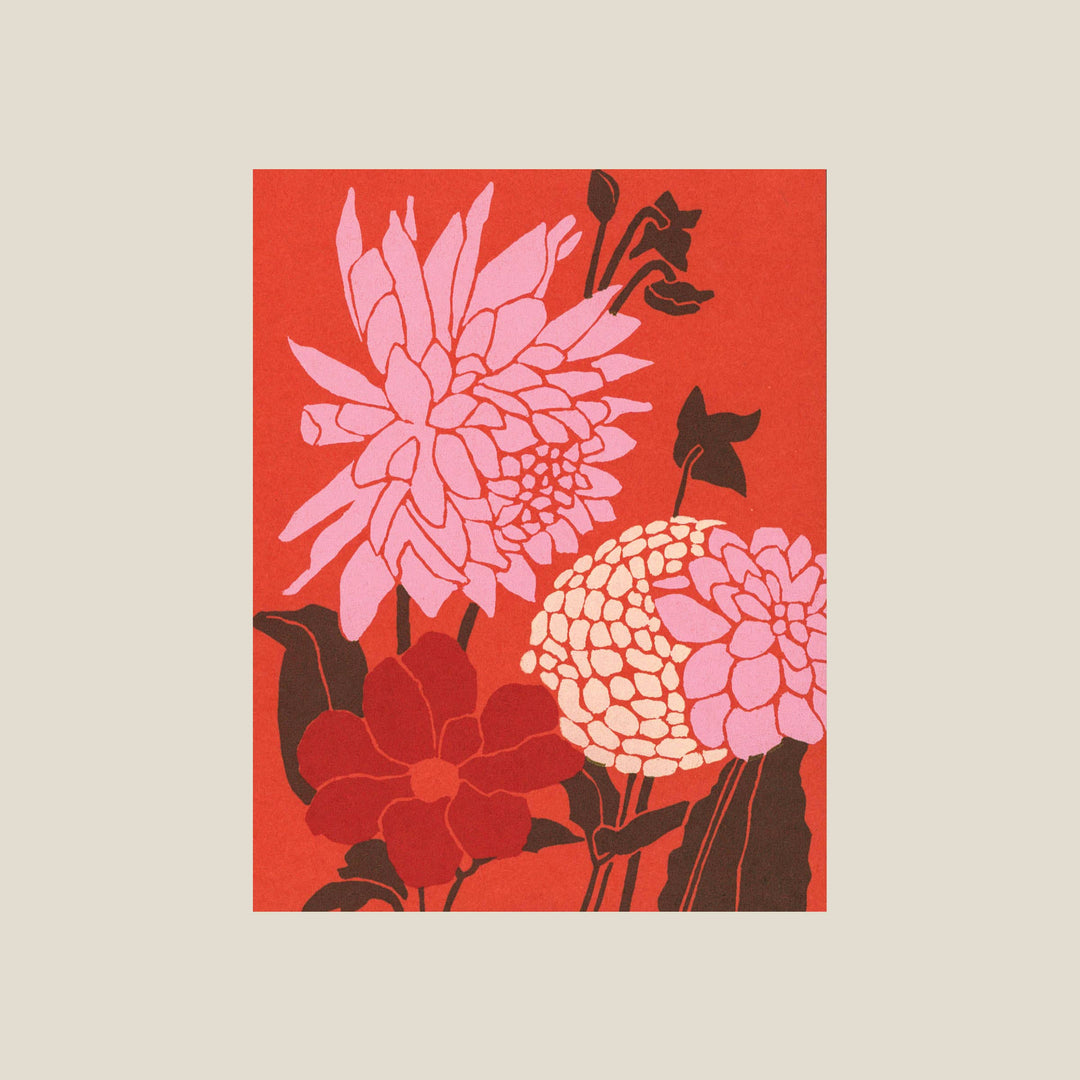 Fall bouquet cards
