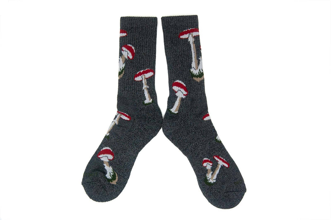 Fungi Socks | Charcoal