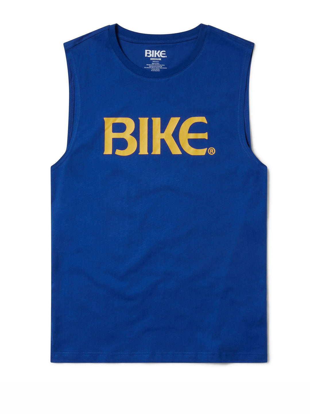 Sleeveless BIKE Logo Tee | Royal