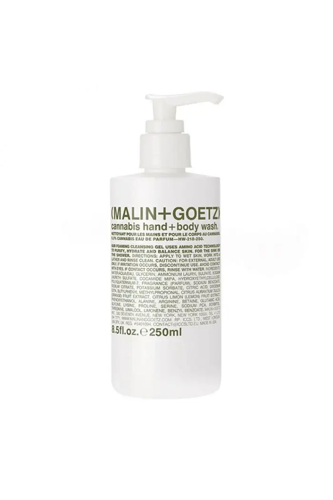 Cannabis Hand + Body Wash, 8.5 oz.