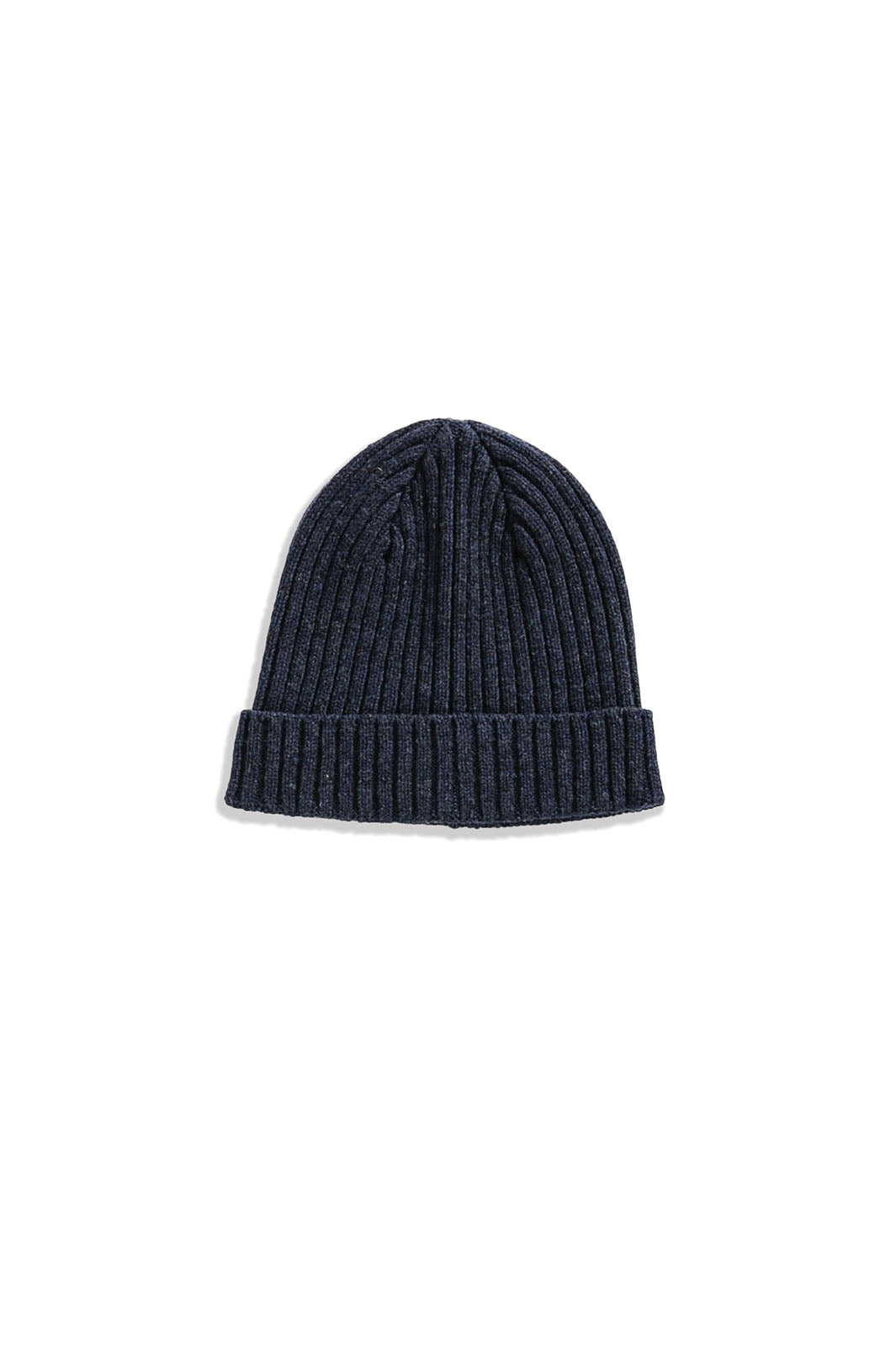 Chunky Ribbed Beanie - Navy