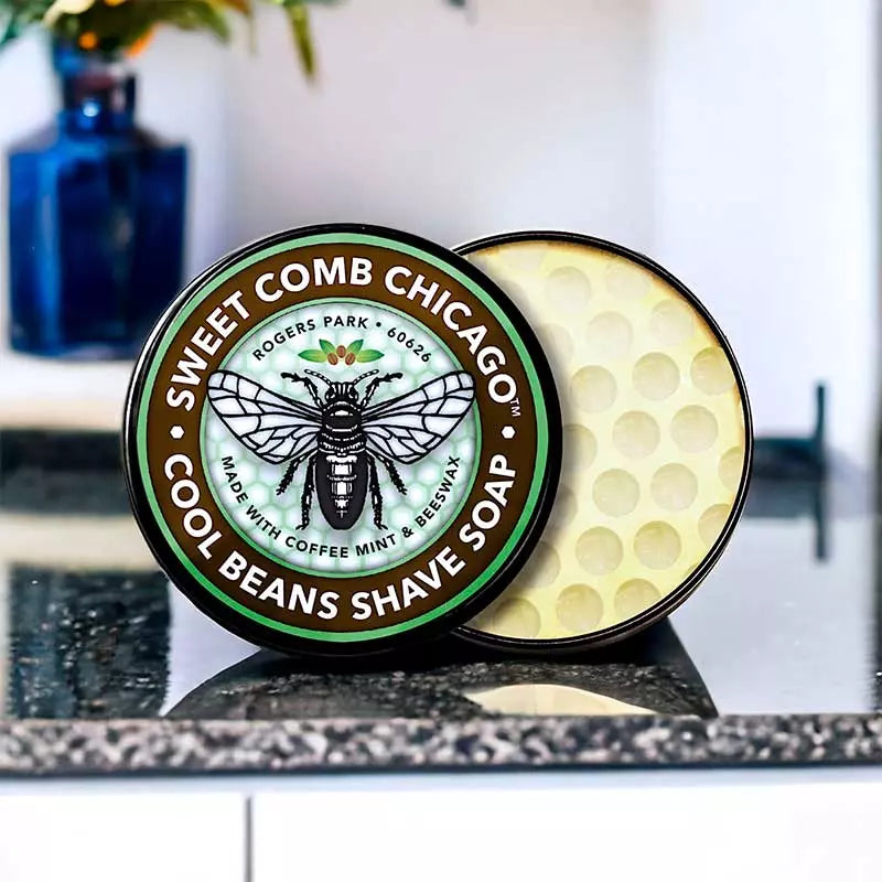 Cool Beans Shave Soap, 4 oz