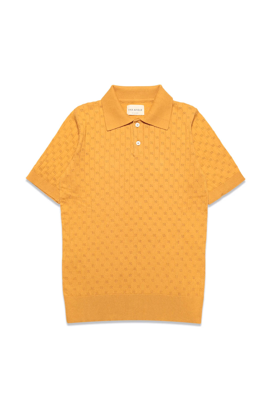 Jacobs Polo - Honey Gold Perforated Lace