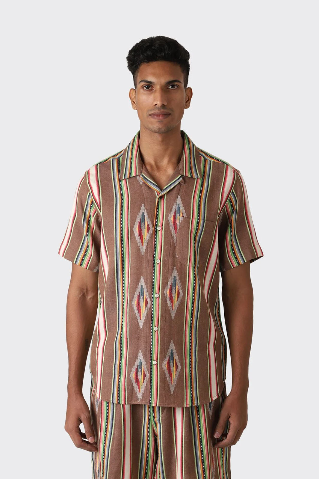 Lamar Button-Up Shirt - Nutshell