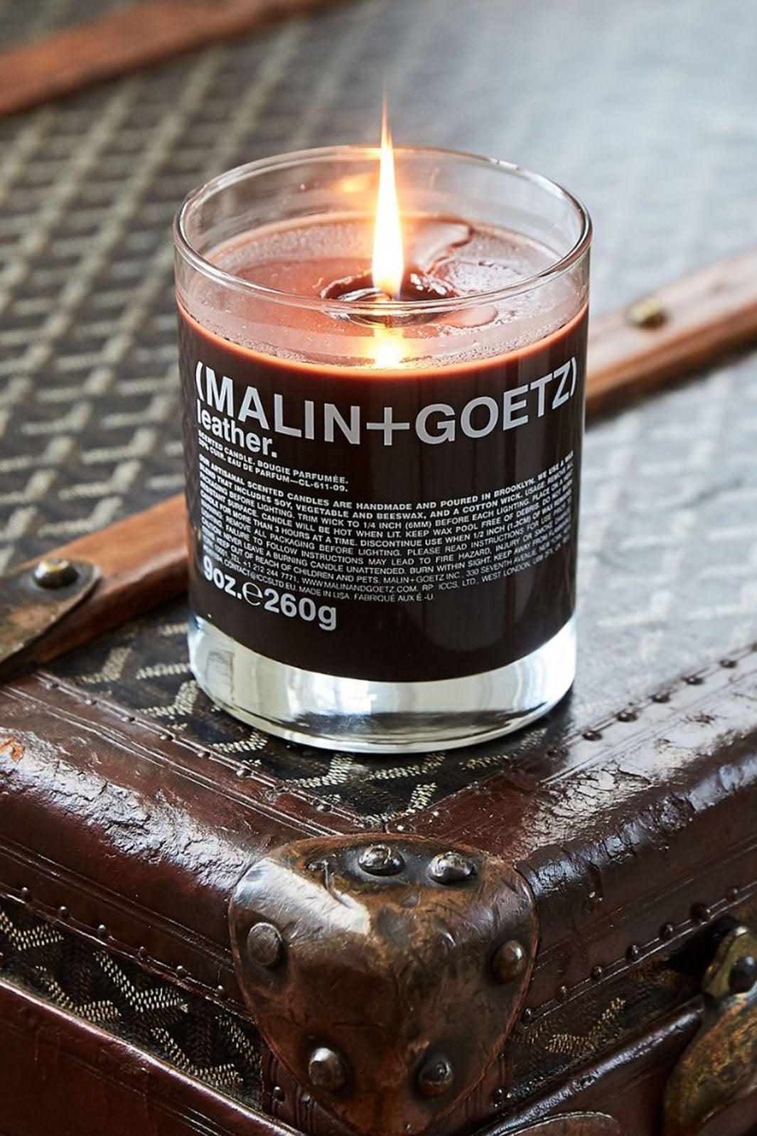 Leather Candle