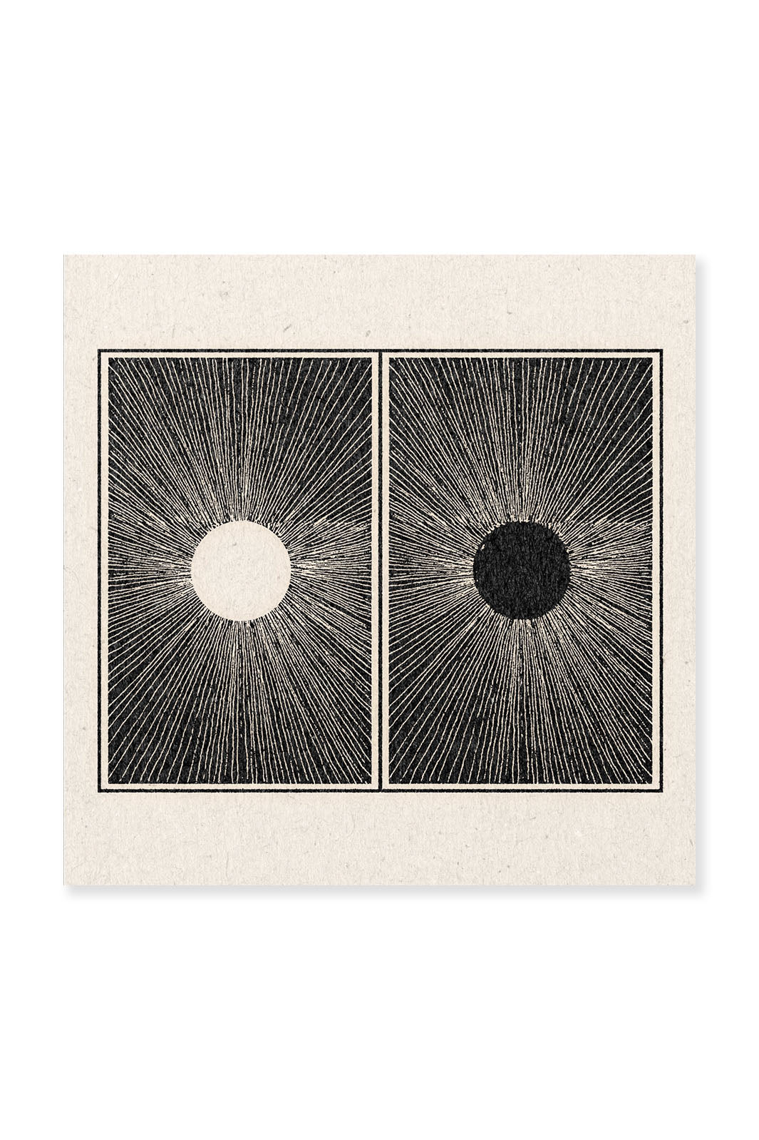 Light + Dark Art Print