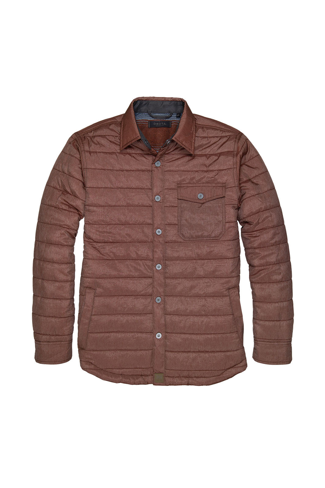 Lucas Quilted Jacket - Brick