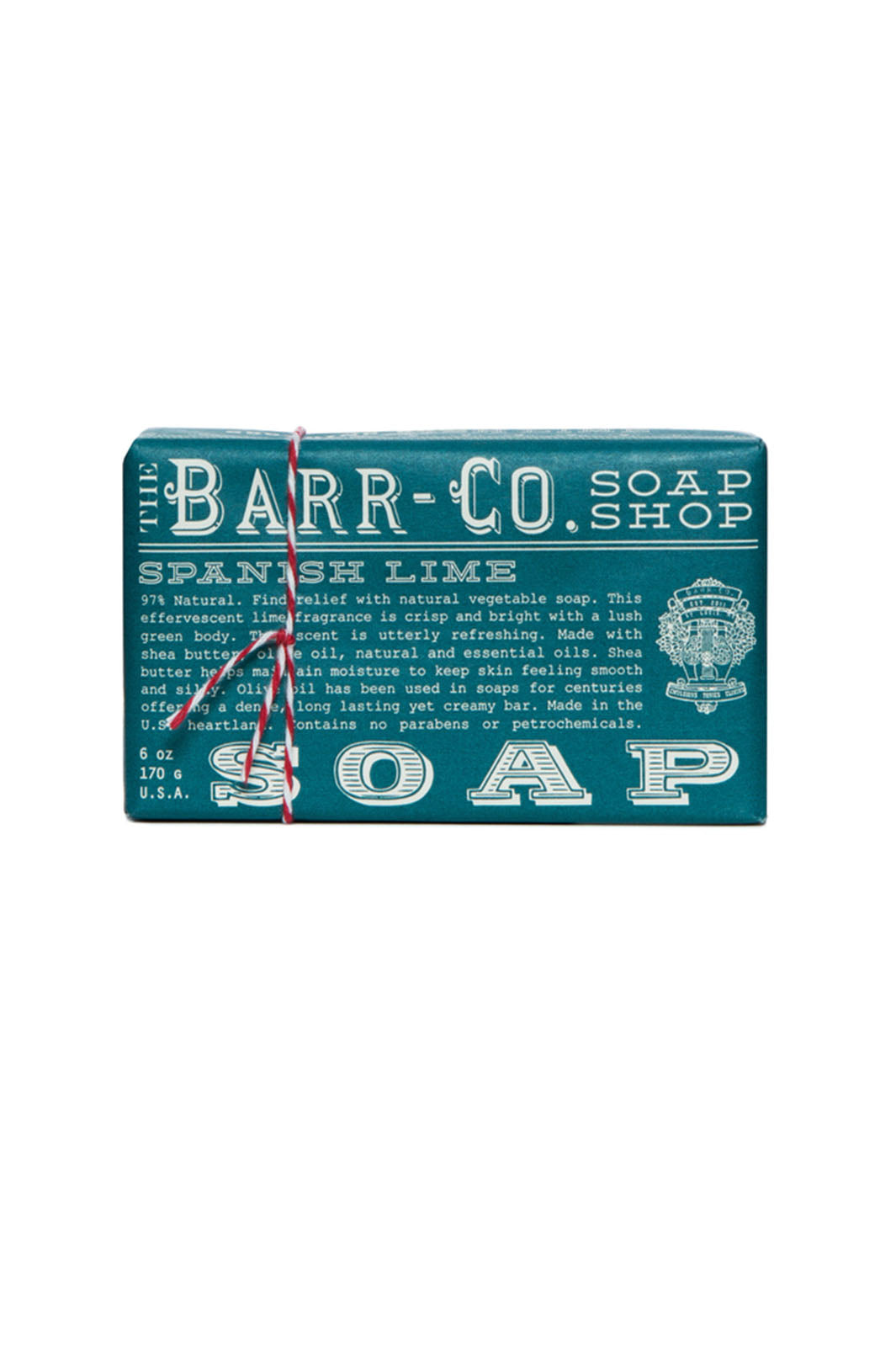 Spanish Lime Bar Soap, 6 oz.