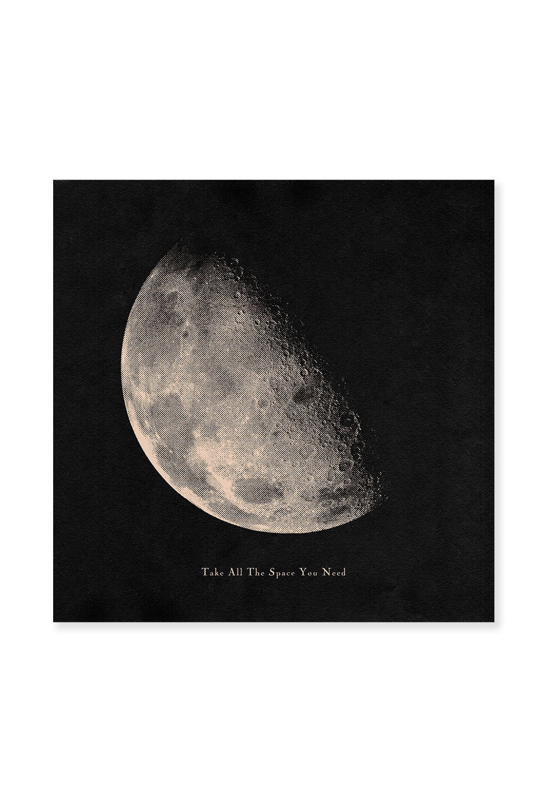 Take All the Space You Need Art Print