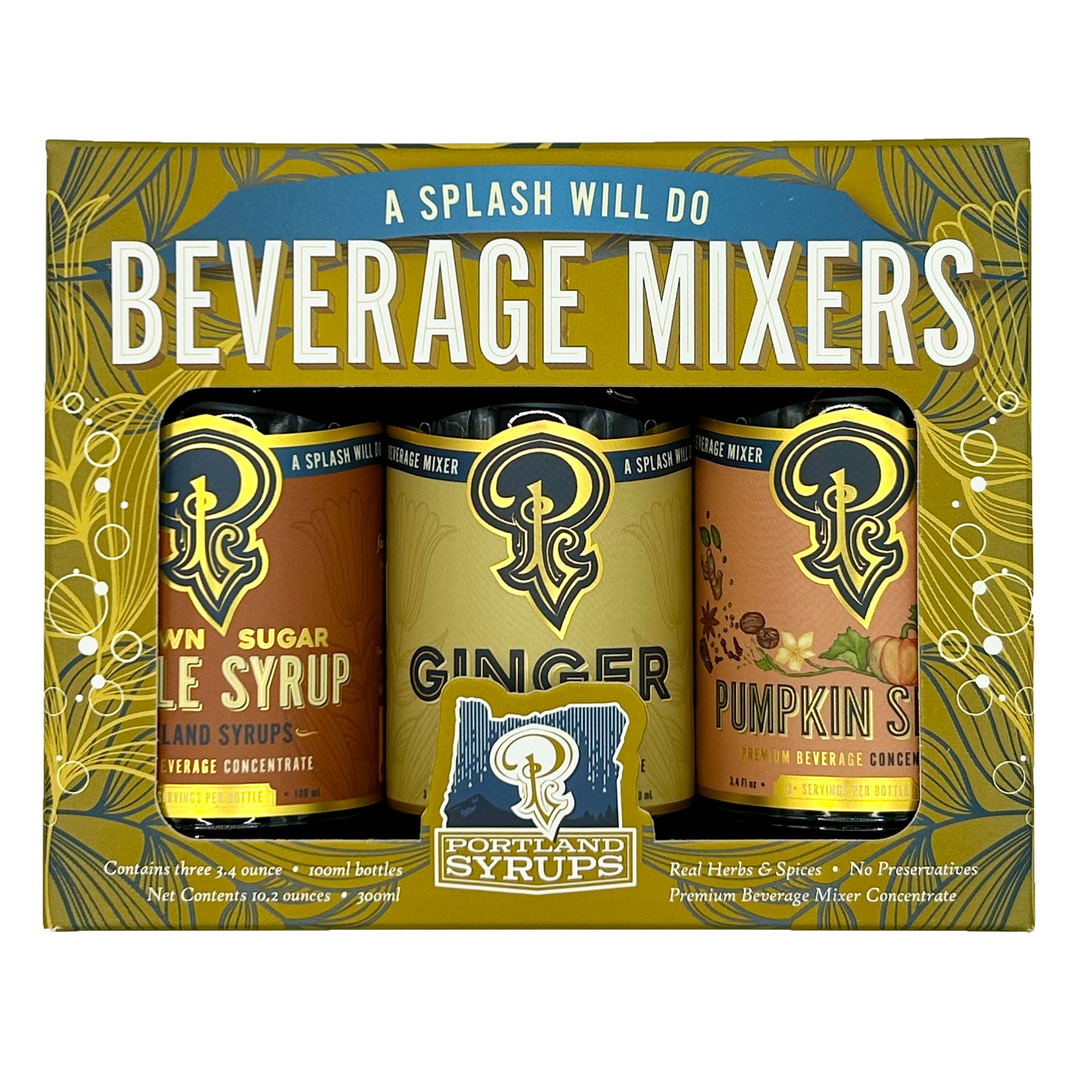 Gift Set - Gold Fall Cocktail / Mocktail Drink Mixers