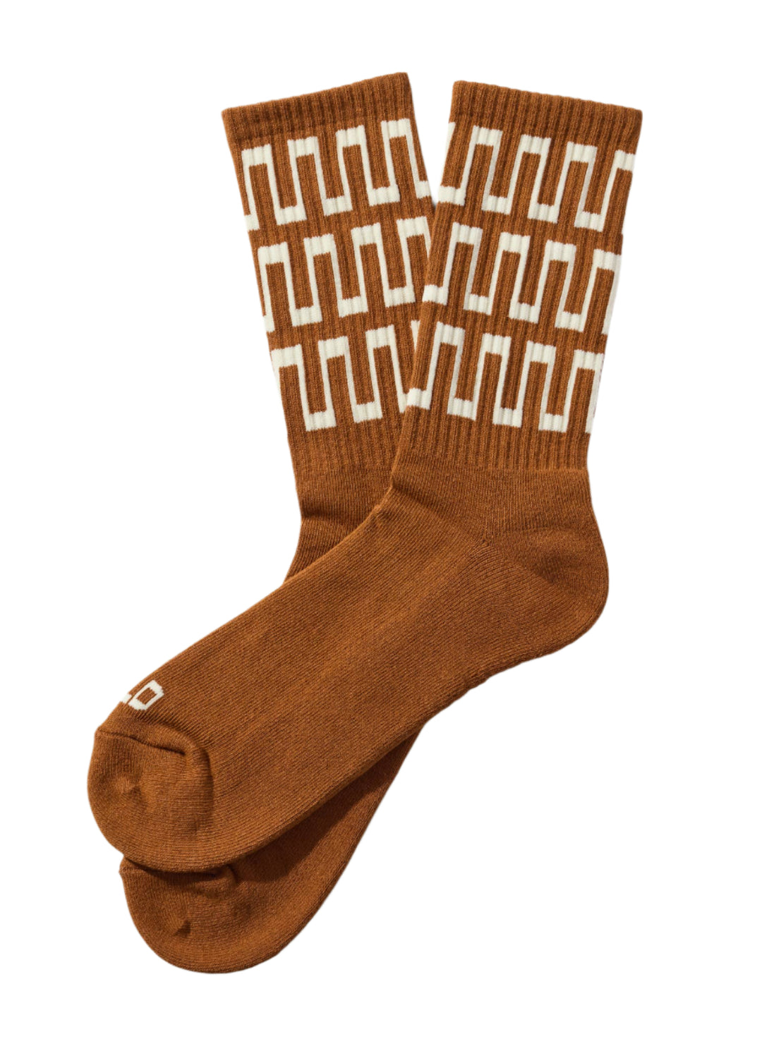 Slacker Crew Socks | Rust