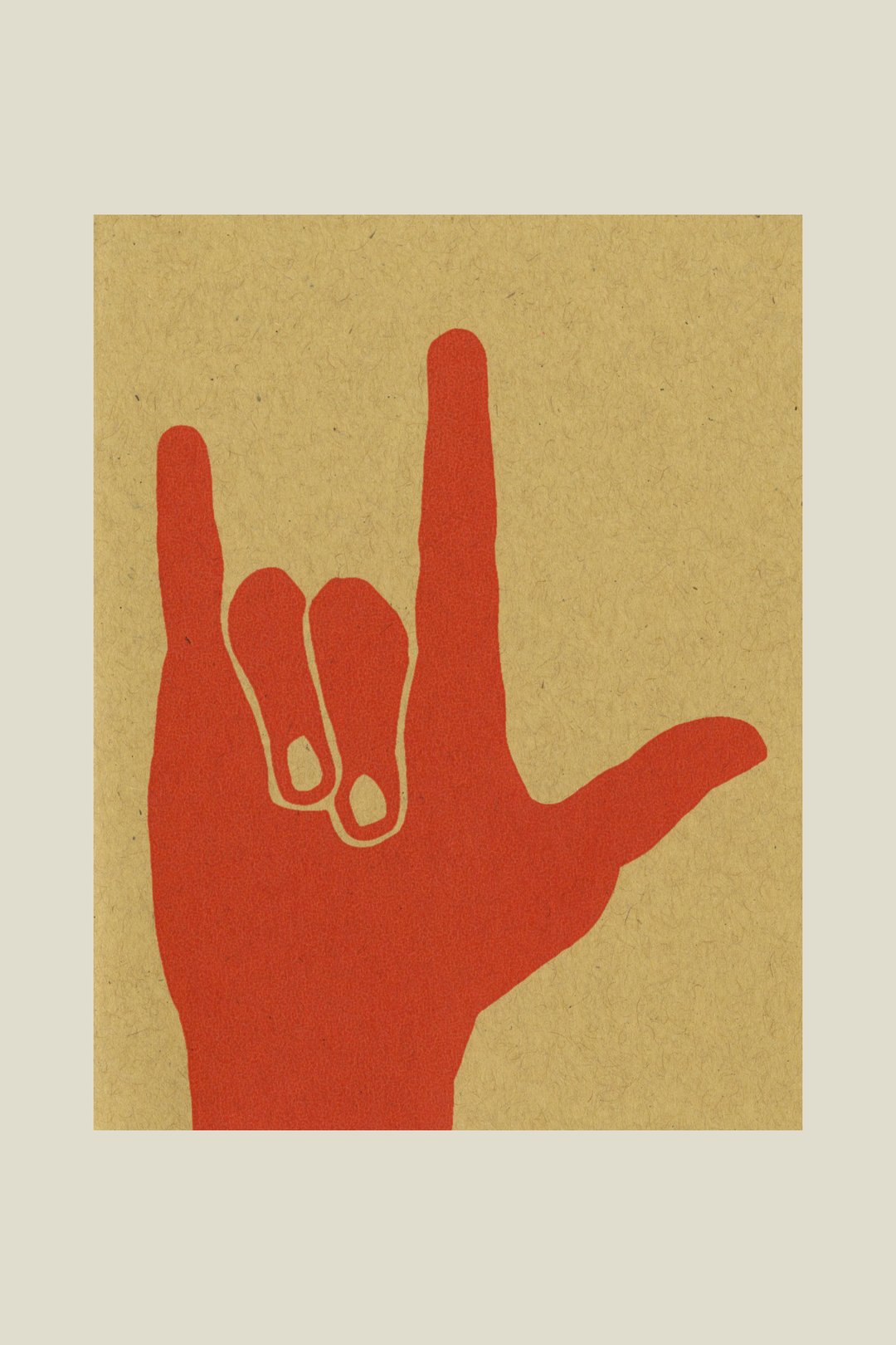 Love Hand Card