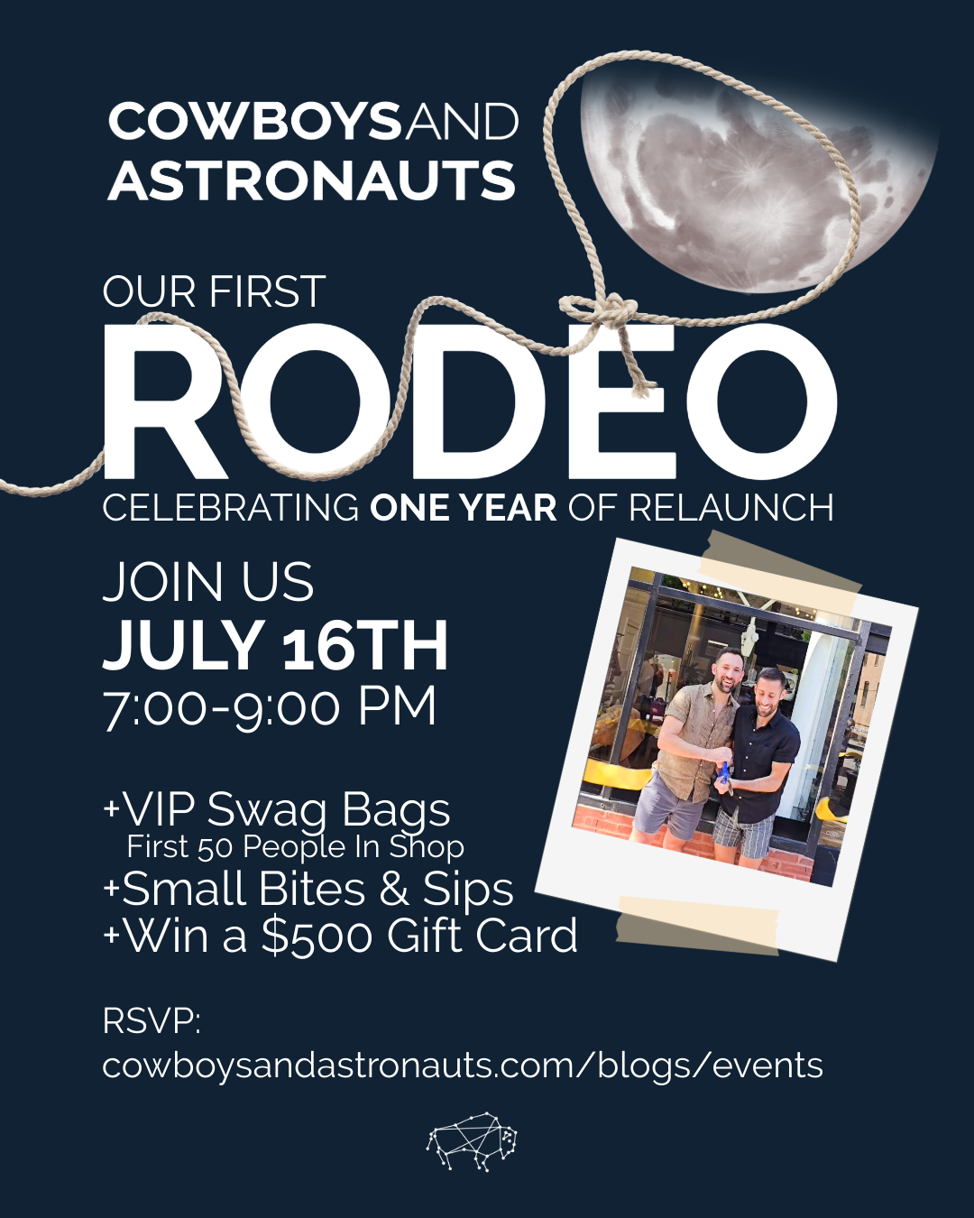 Our First Rodeo | Sip & Shop