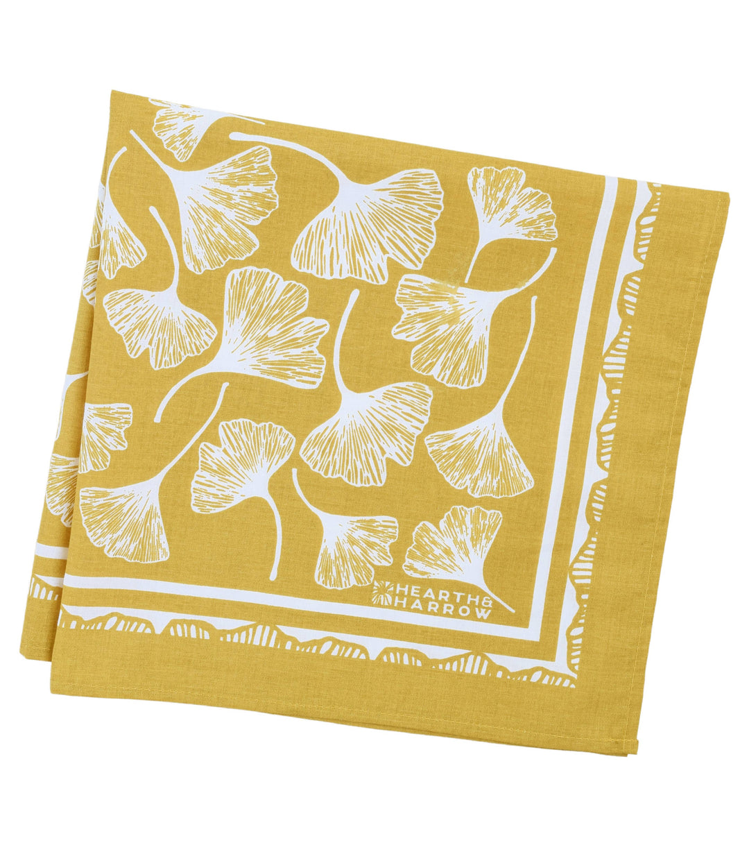 Ginkgo Leaf Bandana | Yellow