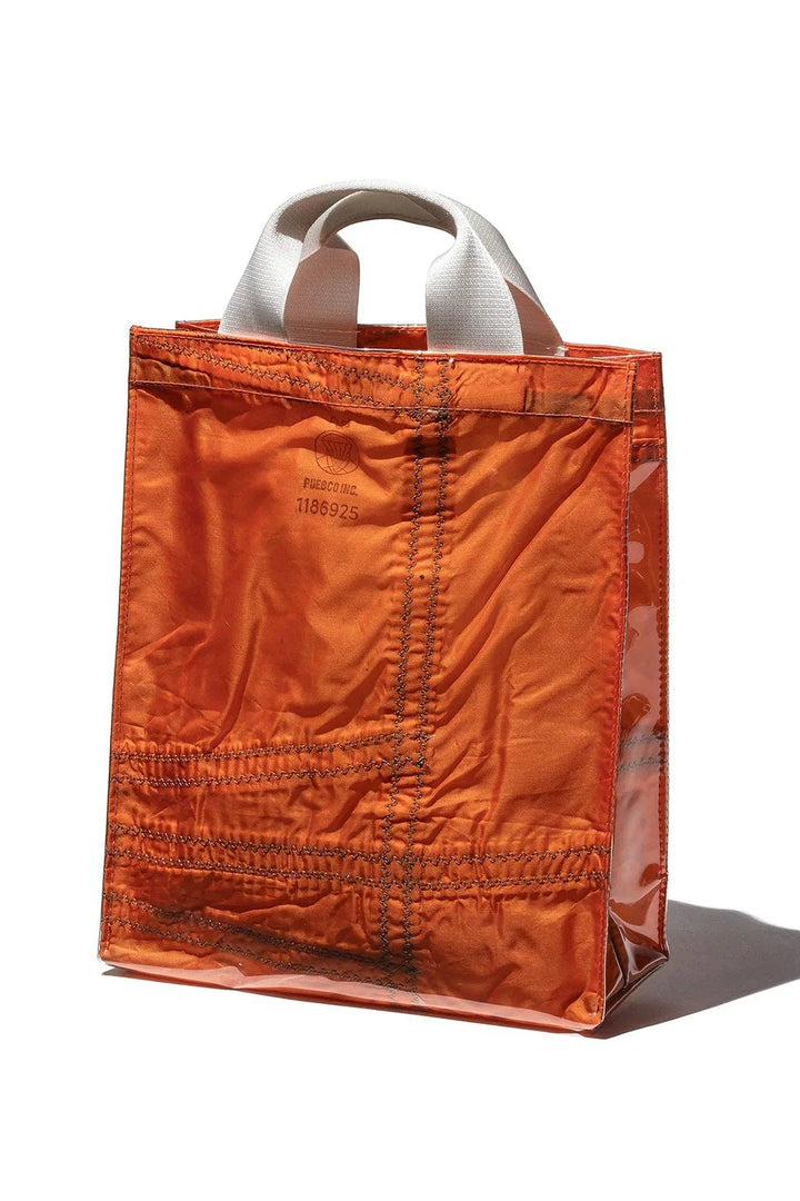 Covered Parachute Document Bag | Orange