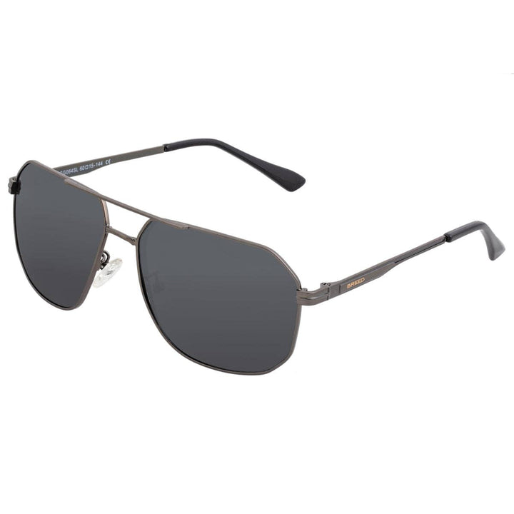 Breed Norma Stainless Steel Polarized Aviator Sunglasses