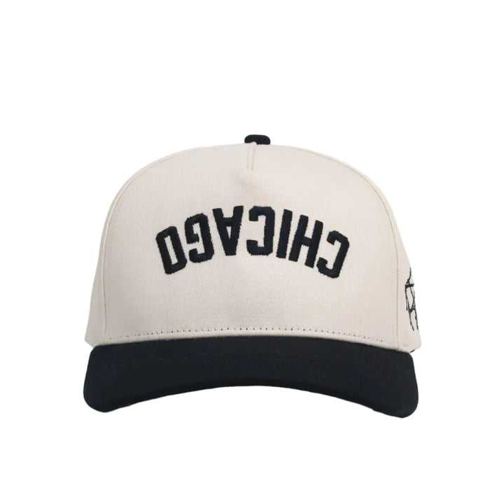 Upside Down CHICAGO Hat | Black
