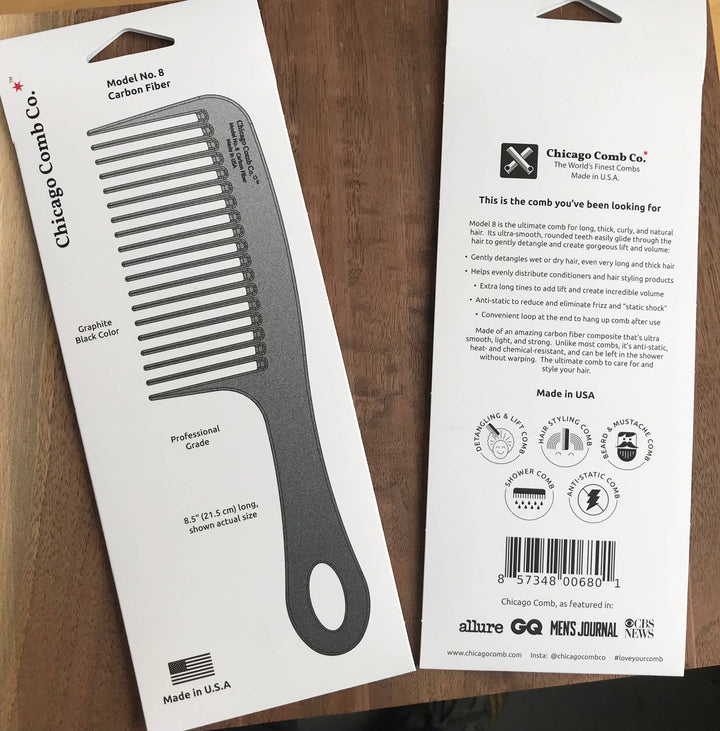 Model No. 8 Carbon Fiber Comb