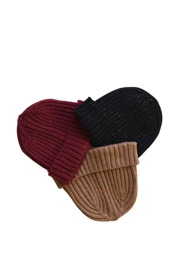 Assorted Color Donegal Wool Beanie