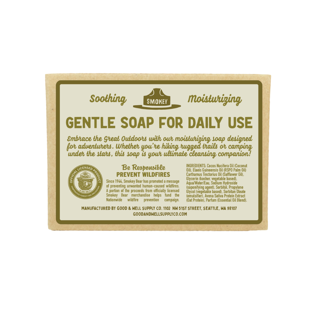 Smokey Bear Bar Soap - Citrus & Pepper
