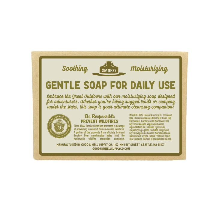 Smokey Bear Bar Soap - Citrus & Pepper