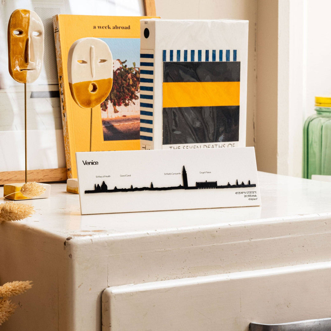 The Line - 7.5" City Skyline Silhouette Mini