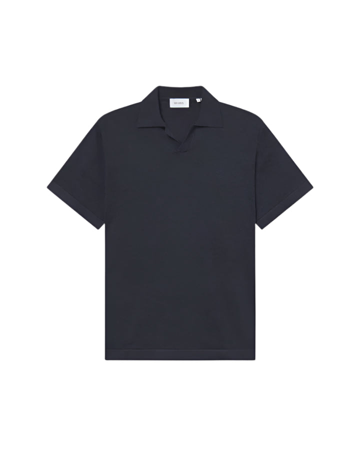 Emmanuel Knit Polo | Dark Navy