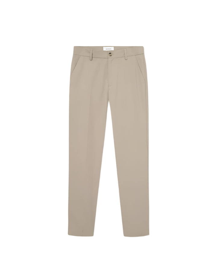 Como Reg Solid Suit Pants | Dark Sand