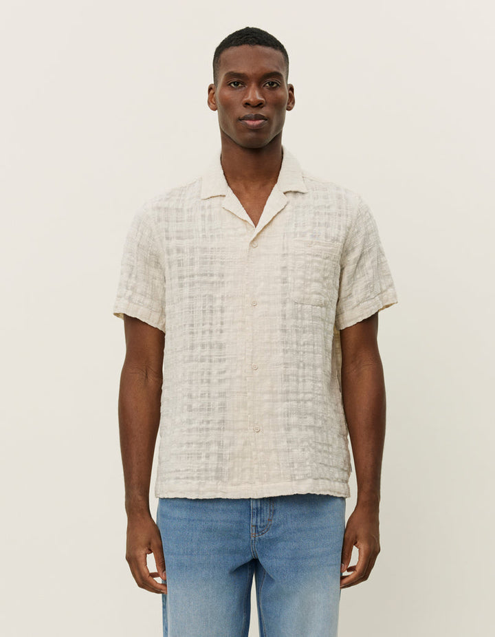 Lesley Slub SS Shirt 2.0 | Ivory