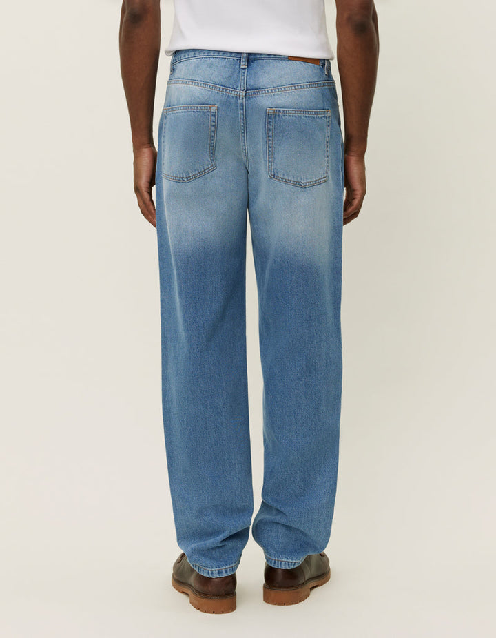Ryder Washed Denim Pants | Light Blue Wash