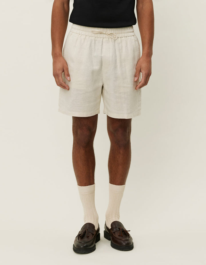 Otto Linen Shorts | Ivory