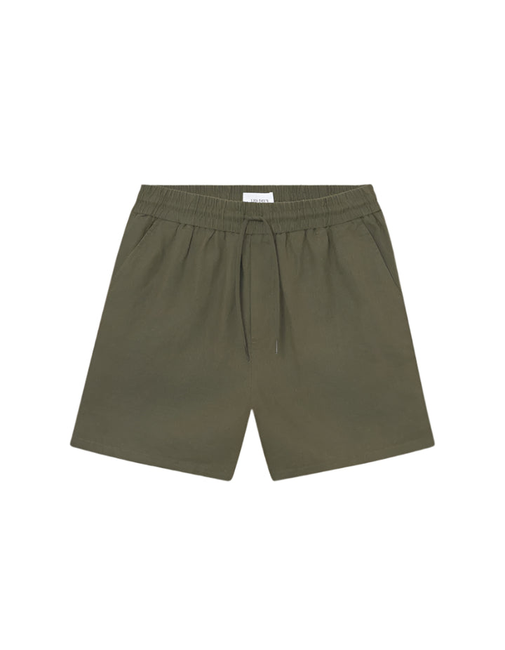 Otto Linen Shorts | Olive Night