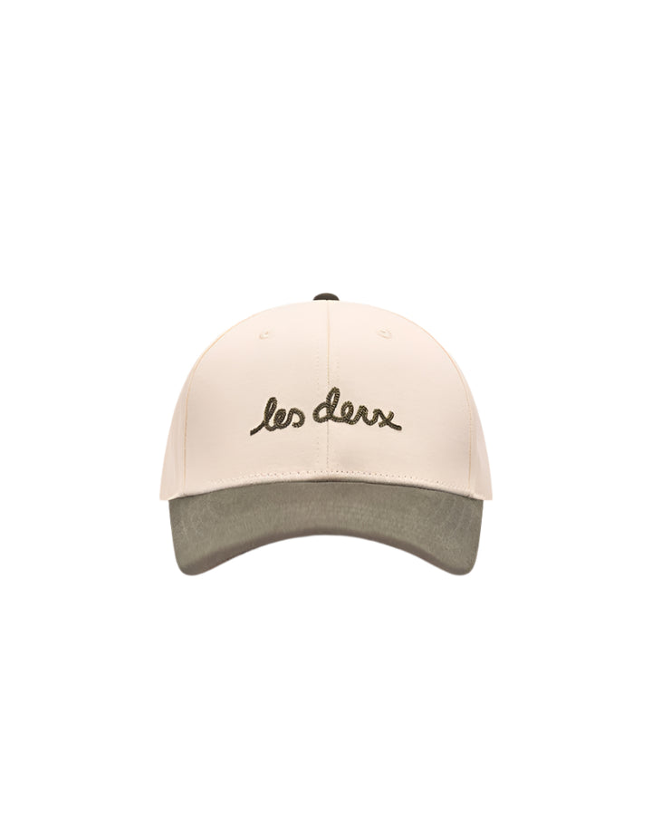 Brad Contrast Suede Baseball Cap