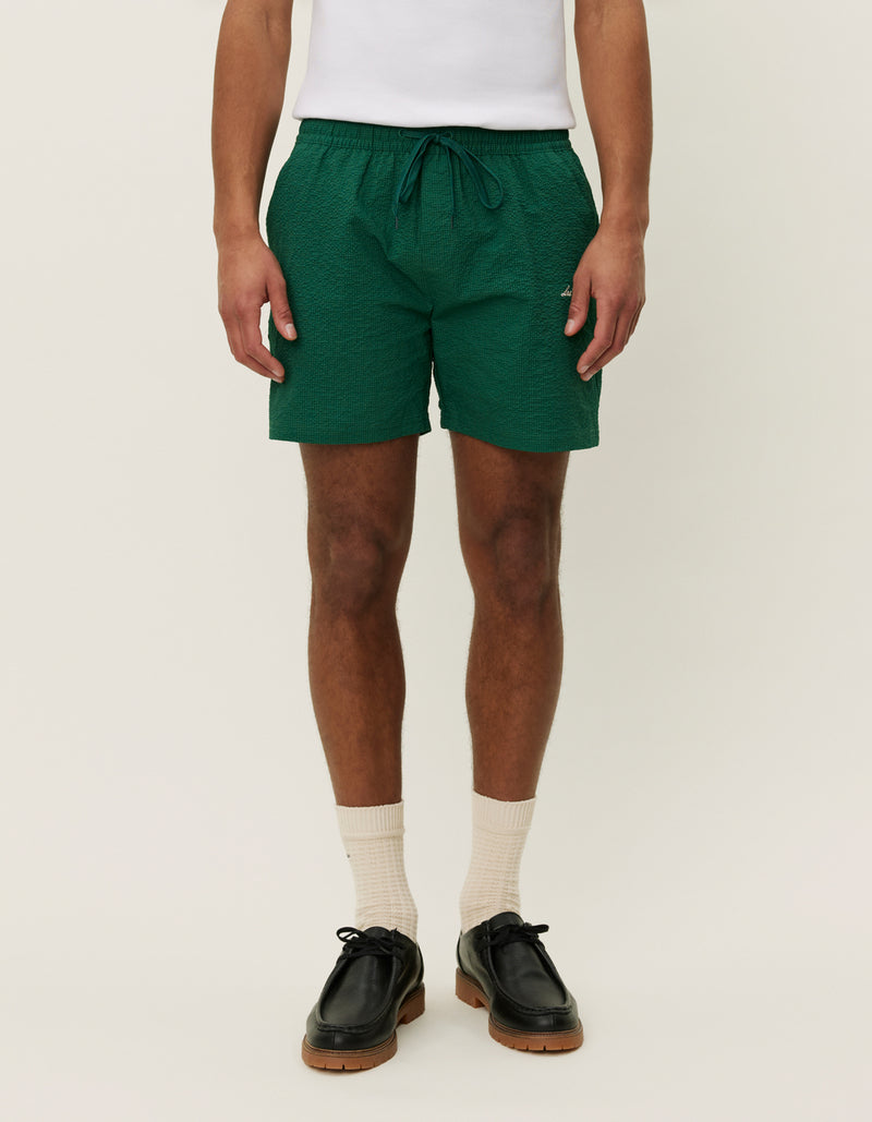 Stan Seerseucker Swim Shorts | Evergreen