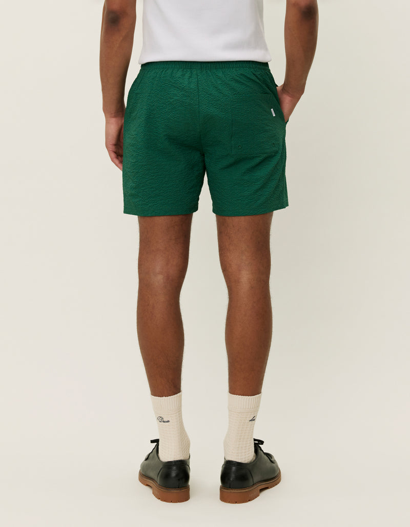 Stan Seerseucker Swim Shorts | Evergreen