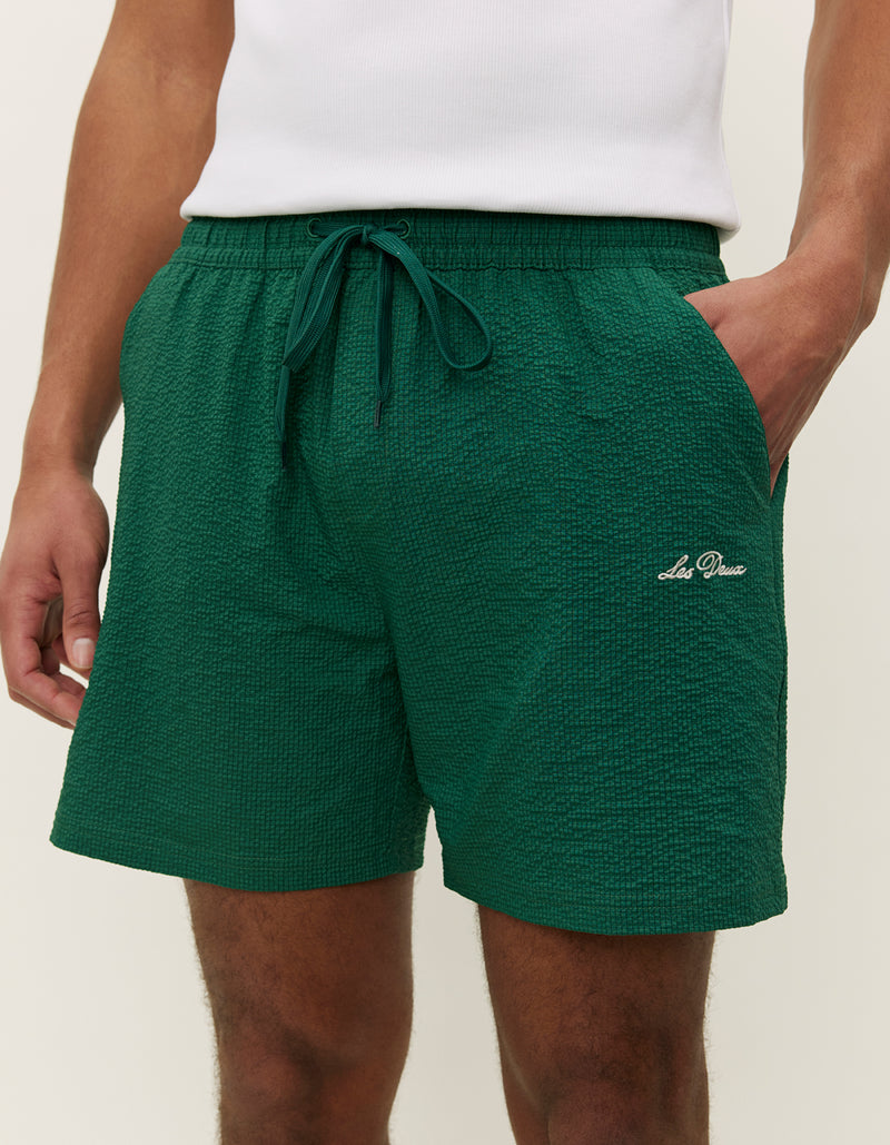 Stan Seerseucker Swim Shorts | Evergreen