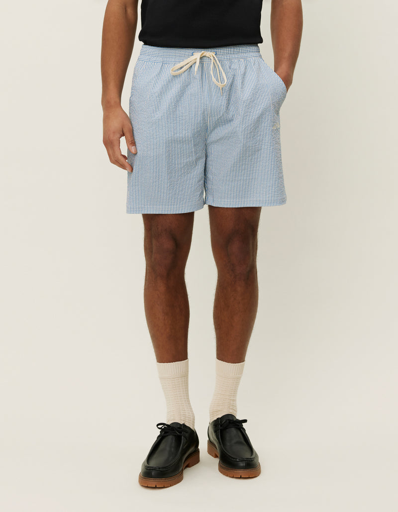 Stan Stripe Seerseucker Swim Shorts | Allure