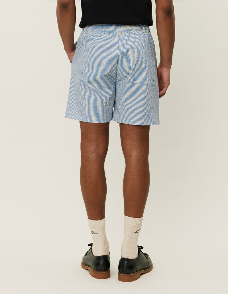 Stan Stripe Seerseucker Swim Shorts | Allure