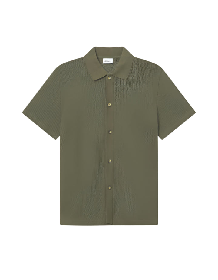 Axel SS Shirt | Olive Night
