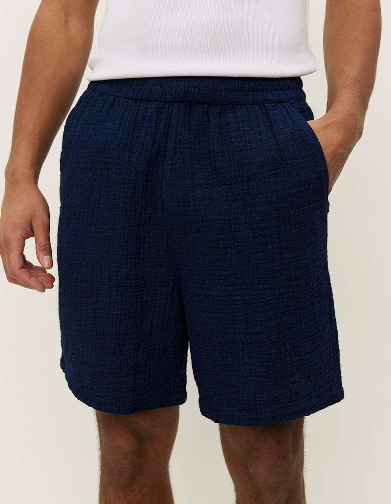 Houston Indigo Shorts