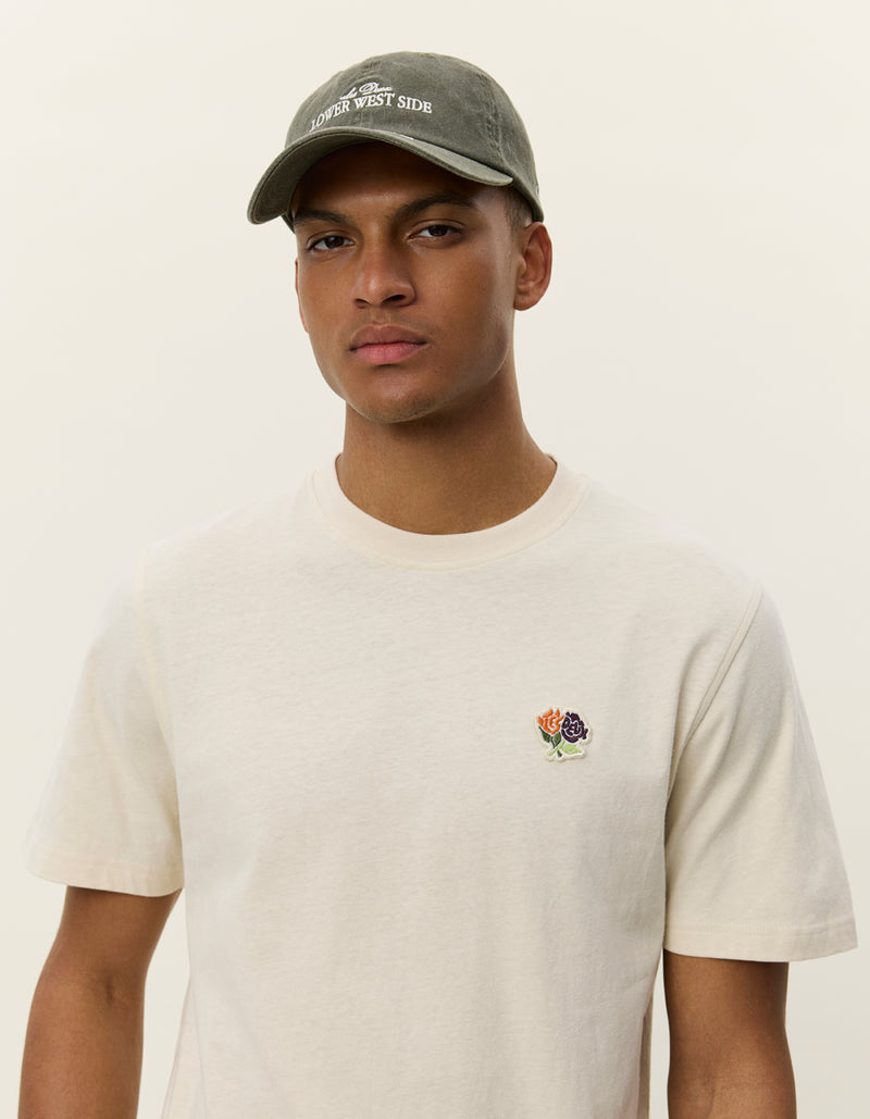 Felipe Patch Tee | Ivory