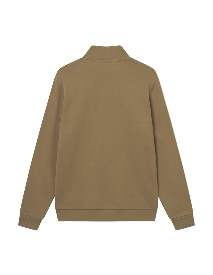 Felipe Patch Half-Zip Sweatshirt | Olive